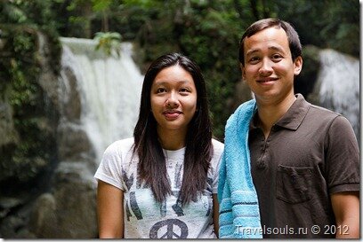 водопад Mag Aso Falls Филиппины
