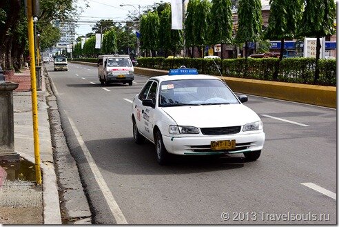 Такси, Филиппины, транспорт