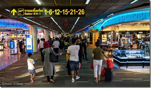 Аэропорт, дон муанг, тайланд, бангкок