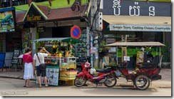 Камбоджа, СиемРеап, Сиемрип, улица, рынок, фрукты, дешево, дуриан, манго, ланзонис