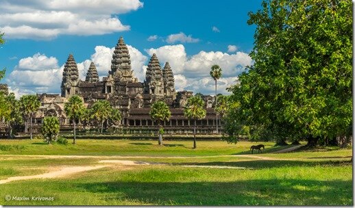 Сием Рип, Ангкор Ват, Камбоджа, замок, храм, 