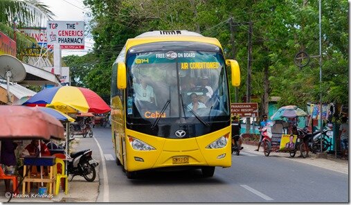 Автобус, филиппины, себу, seres liner
